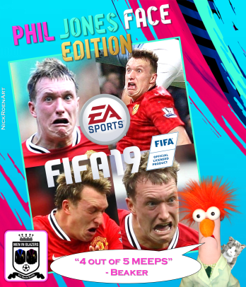 Nick Roen Art - Phil Jones Face Edition FIFA 19
